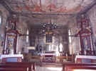 2023-07-11 Słopanowo, wnętrze kościoła Św. Mikołaja z XVII w.